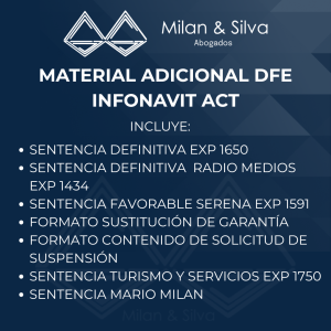 MATERIAL ADICIONAL DFE INFONAVIT ACT