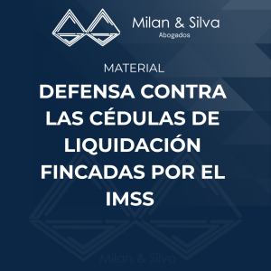 DEFENSA CONTRA LAS CÉDULAS DE LIQUIDACIÓN FINCADAS POR EL IMSS
