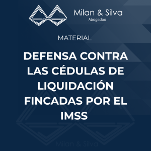 DEFENSA CONTRA LAS CÉDULAS DE LIQUIDACIÓN FINCADAS POR EL IMSS